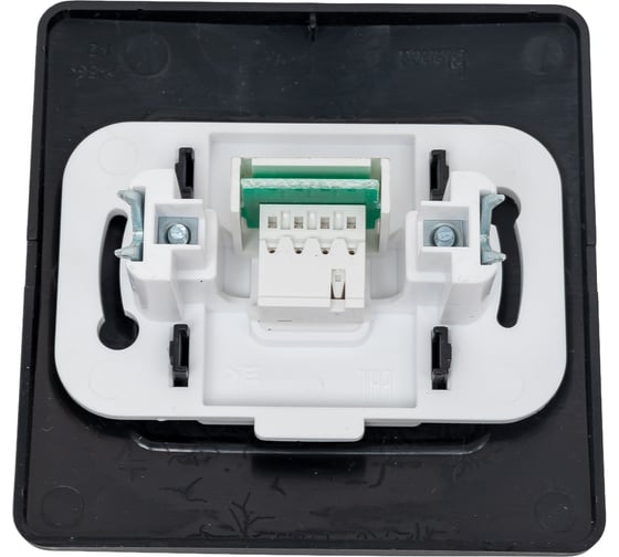 Телефонная розетка Systeme Electric Blanca внутр Антрацит RJ11 SE BLNIS011006