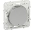 Переключатель Systeme Electric Odace Алюминий 1-клавишный с подсветкой LED SE S53R263 1