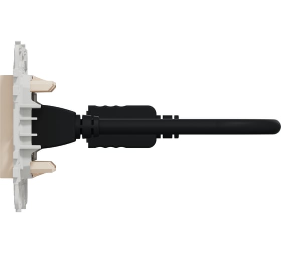 Розетка HDMI Systeme Electric Unica New Беж NU543044