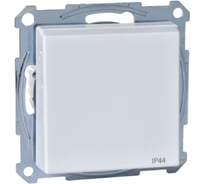 Розетка Systeme Electric Merten SM Белый Актив 2К+З с крышкой SE MTN2314-0325