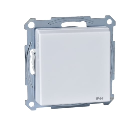 Розетка Systeme Electric Merten SM Белый Актив 2К+З с крышкой SE MTN2314-0325 1