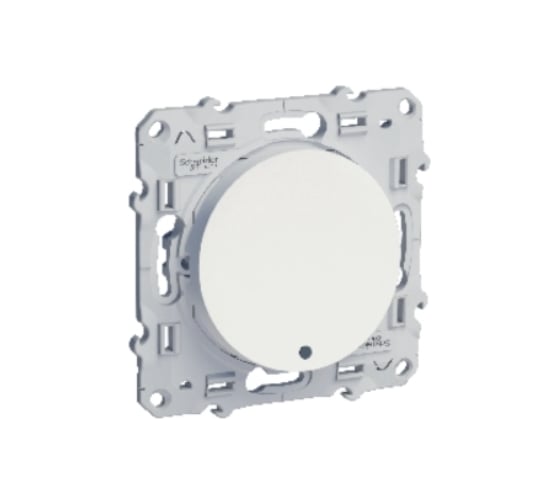 Переключатель Systeme Electric Odace Белый 1-клавишный с подсветкой LED SE S52R263