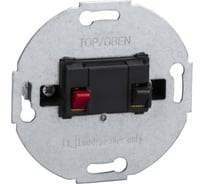 Механизм аудиорозетки Systeme Electric Merten Антрацит 1-ой, пружинные клеммы SE MTN466914