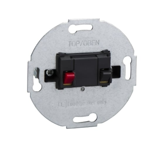 Механизм аудиорозетки Systeme Electric Merten Антрацит 1-ой, пружинные клеммы SE MTN466914