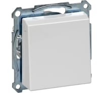 Розетка Systeme Electric Merten SM Белый Актив с заземлением, с крышкой SE MTN2311-0325