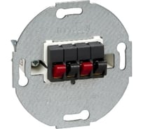 Механизм аудиорозетки Systeme Electric Merten Антрацит 2-ой, пружинные клеммы SE MTN467014