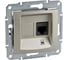 Компьютерная розетка Systeme Electric Sedna Титан 1-ая RJ45 кат. 5e UTP SE SDN4300168 1