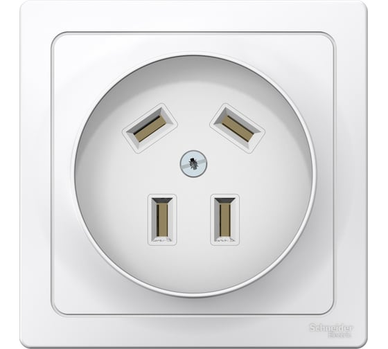 Розетка Systeme Electric Blanca внутр Бел силовая 3Р+N, 32А, 400В SE BLNSR003241
