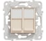 Компьютерная розетка Systeme Electric Unica New Бежевый RJ45, двойная, кат. 6 UTP NU542444 6
