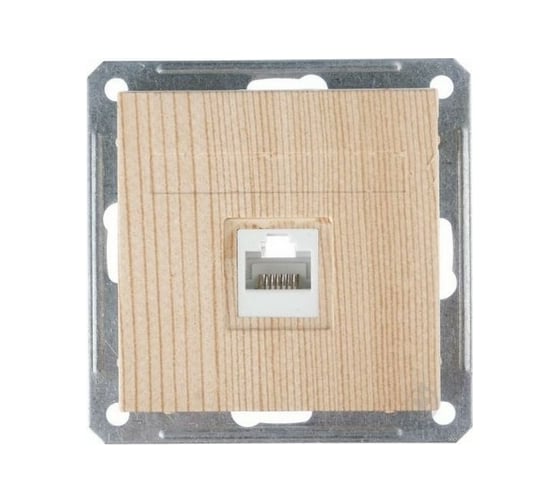 Компьютерная розетка Systeme Electric Wessen 59 Сосна 1-ая RJ45 кат.5e SE RSI-152K5E-7-86 1