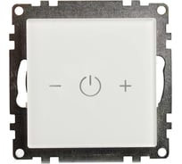 Выключатель диммирующий сенсорный STEKKER Катрин механизм, 250В, 150W, белый 50276