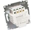Выключатель диммирующий сенсорный STEKKER Катрин механизм, 250В, 150W, белый 50276 2