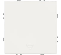 Выключатель 1-клавишный самовозвратный STEKKER Эмили механизм, 250В, 10А, RSW10-5112-01, белый фарфор, soft touch 50324