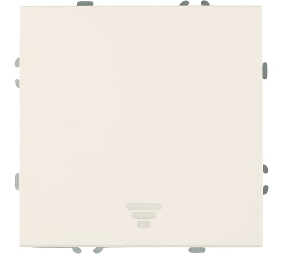 Выключатель 1-клавишный самовозвратный STEKKER Эмили механизм, 250В, 10А, RSW10-5112-01, белый фарфор, soft touch 50324 1