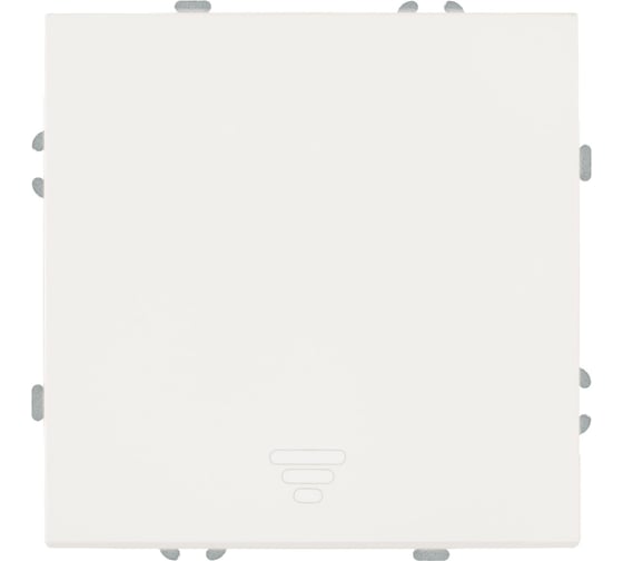 Выключатель 1-клавишный самовозвратный STEKKER Эмили механизм, 250В, 10А, RSW10-5112-01, белый фарфор, soft touch 50324