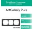 3-постовая рамка Systeme Electric ArtGallery PURE Металл, Латунь GAL312203 3