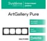 4-постовая рамка Systeme Electric ArtGallery PURE Металл, Оникс GAL312304 5