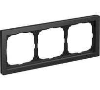 3-постовая рамка Systeme Electric ArtGallery PURE Металл, Оникс GAL312303