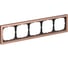 5-постовая рамка Systeme Electric ArtGallery PURE Металл, Медь GAL312505 1