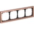 4-постовая рамка Systeme Electric ArtGallery PURE Металл, Медь GAL312504 1