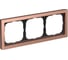 3-постовая рамка Systeme Electric ArtGallery PURE Металл, Медь GAL312503 1