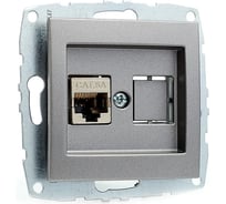 Механизм компьютерной розетки Mono Electric Rj45, Cat6, L/D, бронза 500-002405-125