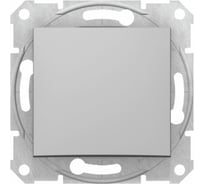 Перекрестный переключатель Systeme Electric Sedna Алюминий 1-клавишный 10А сх.7 SE SDN0500160