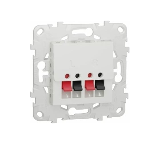 Аудиорозетка Systeme Electric Unica New Белый NU548618
