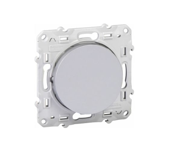 Перекрестный переключатель Systeme Electric Odace Алюминий сх.7 SE S53R205 1