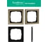 1-постовая рамка Systeme Electric ArtGallery PURE, Органическое стекло, Шампань GAL320501 15