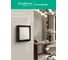 1-постовая рамка Systeme Electric ArtGallery PURE, Органическое стекло, Черный GAL321001 10
