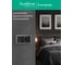 2-постовая рамка Systeme Electric ArtGallery PURE, Органическое стекло, Алюминий GAL320302 6