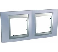 2-ая рамка Systeme Electric Unica Top Берилл SE MGU66.004.098