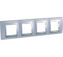 4-ая рамка Systeme Electric Unica Top Берилл SE MGU66.008.098