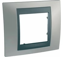 1-ая рамка Systeme Electric Unica Top Никель Графит SE MGU66.002.239