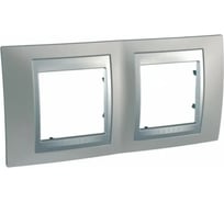 2-ая рамка Systeme Electric Unica Top Никель SE MGU66.004.039