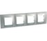 4-ая рамка Systeme Electric Unica Top Никель SE MGU66.008.039 1