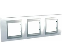 3-ая рамка Systeme Electric Unica Top Нордик SE MGU66.006.092