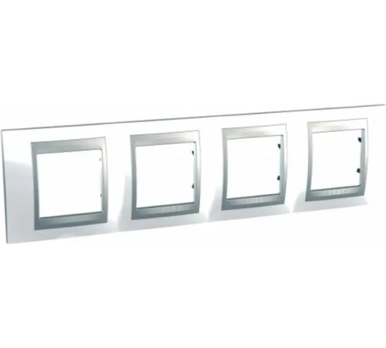 4-ая рамка Systeme Electric Unica Top Нордик SE MGU66.008.092 1