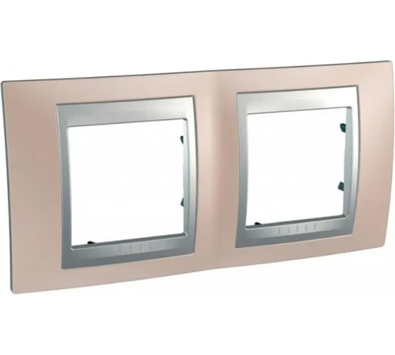 2-ая рамка Systeme Electric Unica Top Оникс SE MGU66.004.096