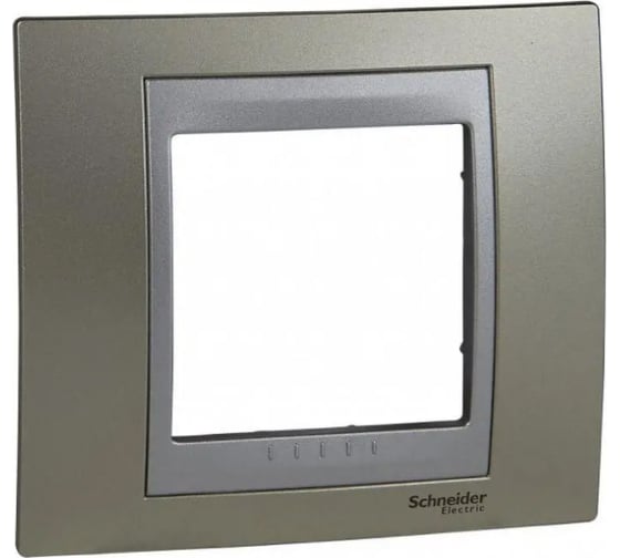1-ая рамка Systeme Electric Unica Top Опал SE MGU66.002.095 1