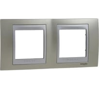 2-ая рамка Systeme Electric Unica Top Опал SE MGU66.004.095