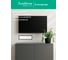 4-постовая рамка Systeme Electric ArtGallery PURE, Матовое органическое стекло, Черный GAL331004 6