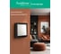 1-постовая рамка Systeme Electric ArtGallery PURE, Матовое органическое стекло, Черный GA GAL331001 10
