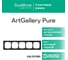 5-постовая рамка Systeme Electric ArtGallery PURE, Матовое органическое стекло, Черный GAL331005 3
