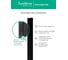 5-постовая рамка Systeme Electric ArtGallery PURE, Матовое органическое стекло, Черный GAL331005 6