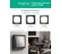 5-постовая рамка Systeme Electric ArtGallery PURE, Матовое органическое стекло, Белый GAL330105 8