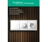 3-постовая рамка Systeme Electric ArtGallery PURE, Матовое органическое стекло, Белый GAL330103 4