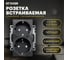 2-местная розетка STEKKER с защитной шторкой механизм с заземлением, 16А, Катрин, GLS16-7114-05, черный 39612 2
