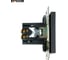 2-местная USB розетка STEKKER механизм, 250В, 2,4А, серия Катрин, GLS10-7115-05, черный 39616 10